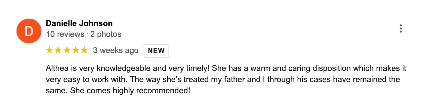 What Our Clients Are Saying: